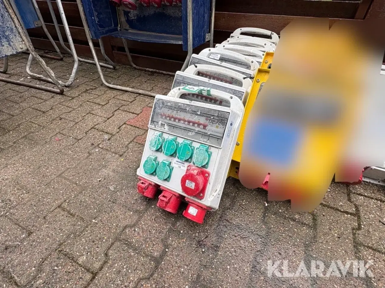 Billede 1 - Byggestrømtavler 7 styk