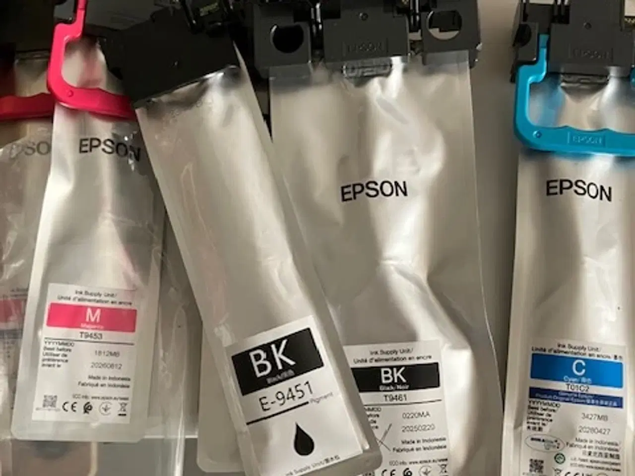 Billede 3 - Epson 5790 Work Forse 9 Patroner 2 Nye t Brugte 