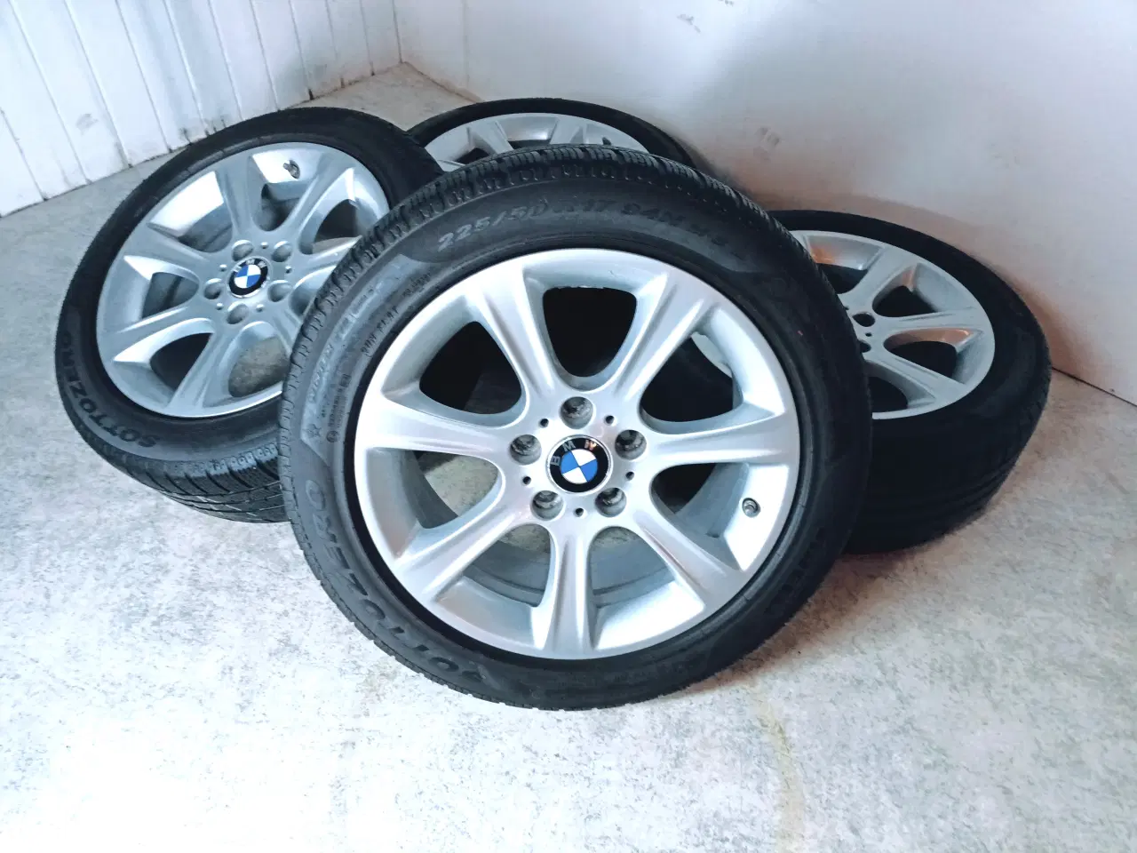 Billede 6 - 5x120 17" ET37 BMW Style-394 vintersæt inkl.TPMS