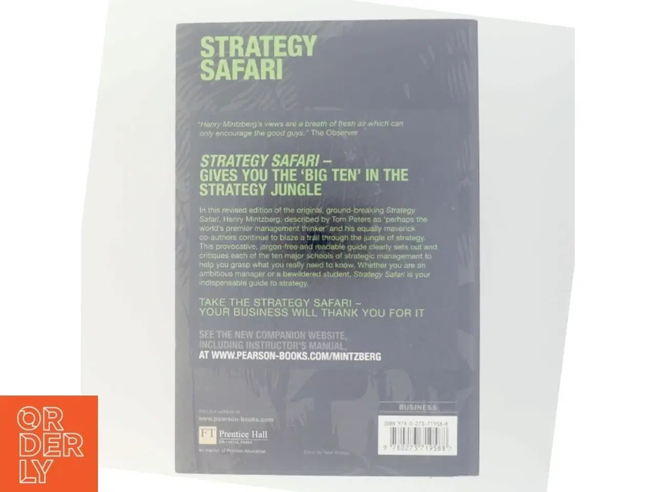 Billede 3 - Strategy safari : the complete guide through the wilds of strategic management af Henry Mintzberg (Bog)