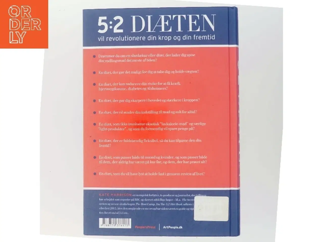 Billede 3 - 5:2 diæten : boost din forbrænding, dit helbred og din hjerne : spis hvad du vil 5 dage om ugen, 2 dage med let faste af Kate Harrison (Bog)