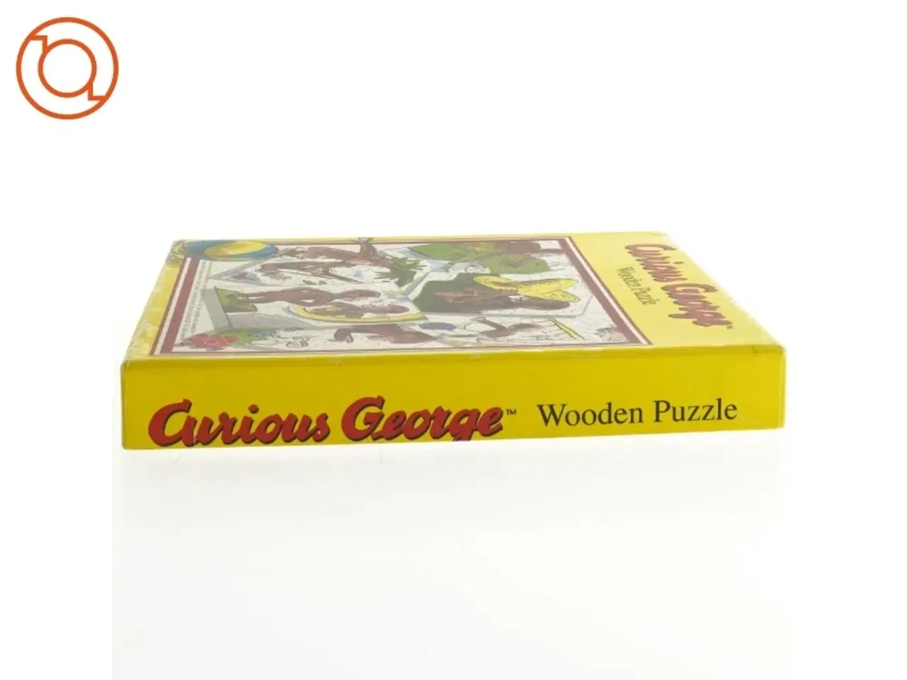 Billede 2 - Puslespil i træ, Peter Pedal, Curious George (str. 20 cm)