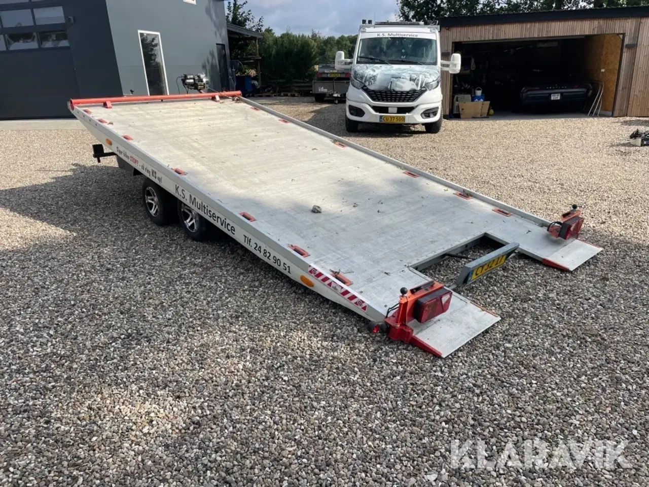 Billede 7 - Autotrailer Vezeko R2B2J med elspil