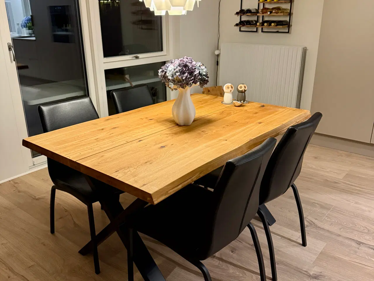 Billede 2 - Plankebord i eg + tillægsplader