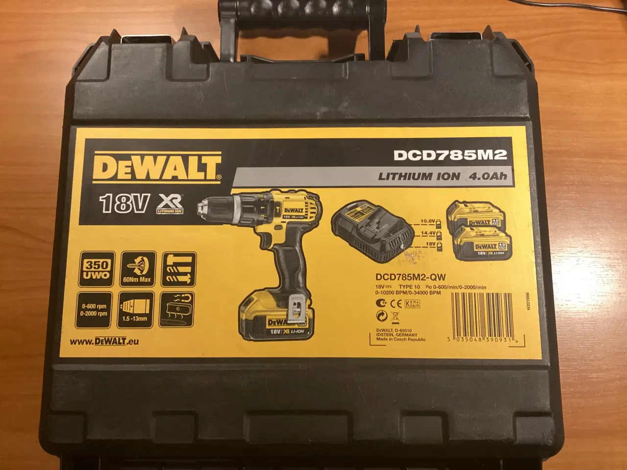 Billede 2 - DeWalt DCD785 M2 boremaskine