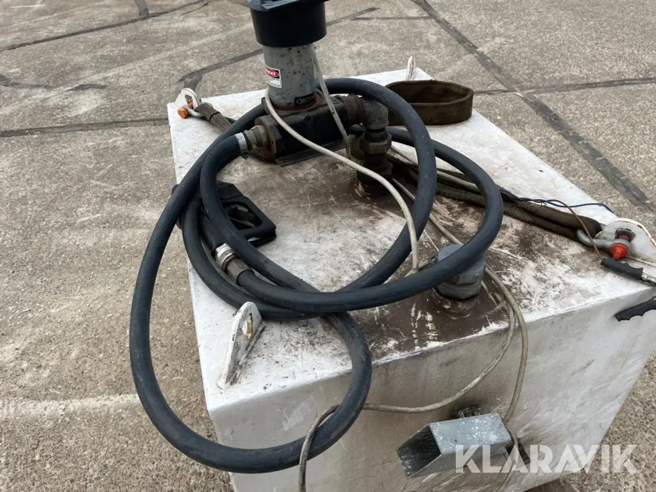 Billede 10 - Diesel Tank med pumpe Rouq 450L
