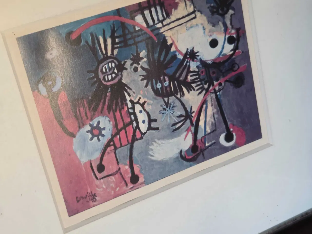 Billede 1 - Corneille Oiseaux 48 Kunsttryk