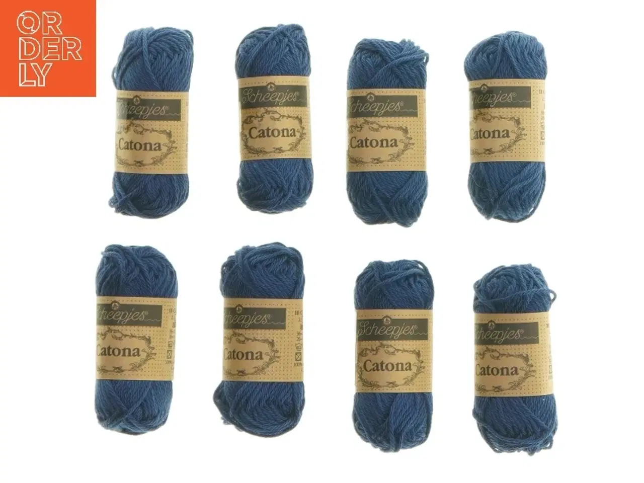 Billede 1 - Scheepjes Catona garn - 8 stk (str. 8 stk 25 m cm)