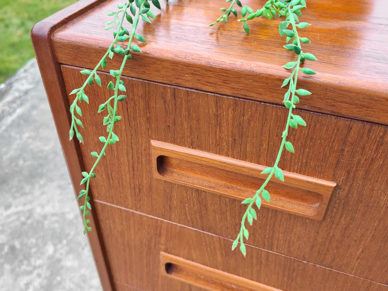 Billede 5 - Smuk dansk produceret 6-skuffet teaktræs kommode