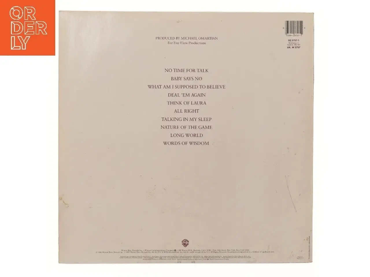 Billede 2 - Christopher Cross LP - Another Page
