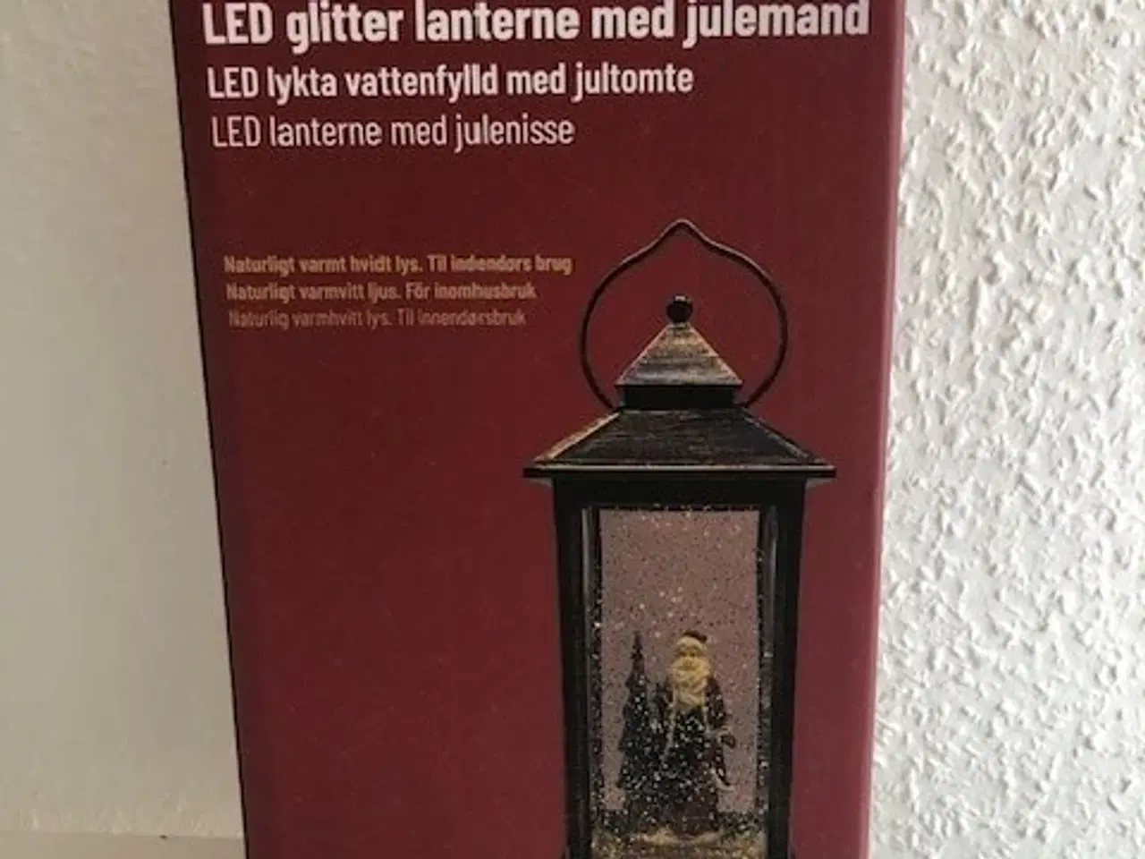 Billede 3 - Restsalg køb nu og gem - LED glitter lanterne m/ju