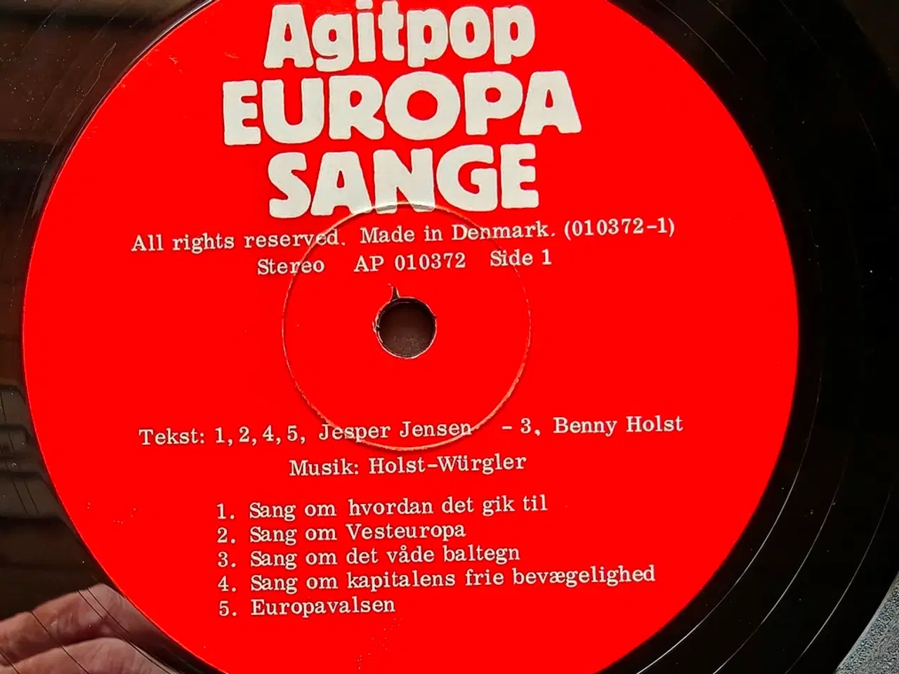 Billede 9 - LP, Agitpop/Benny Holst x8