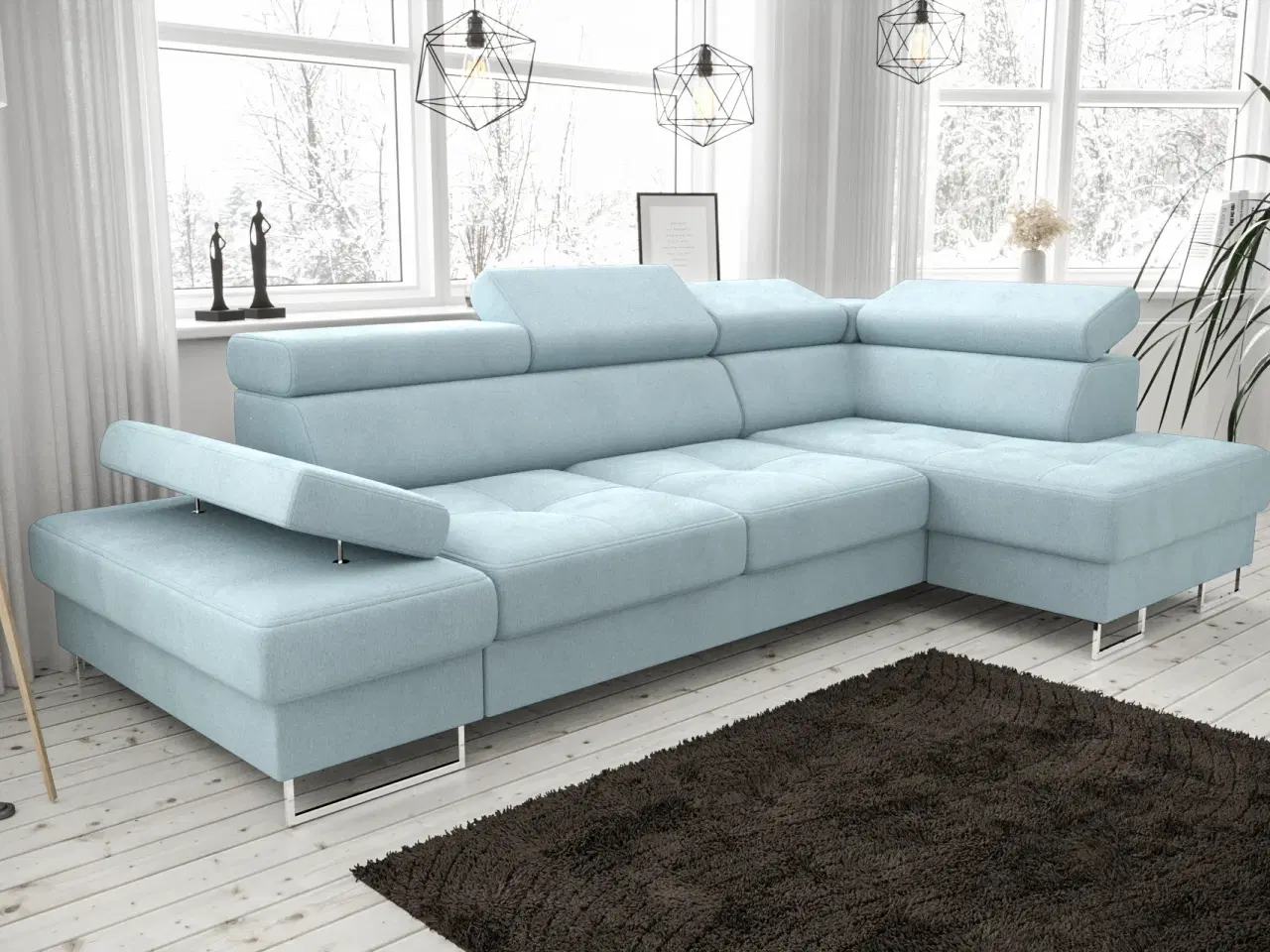 Billede 1 - GALAKSE MINI HJØRNESOFA 170x280