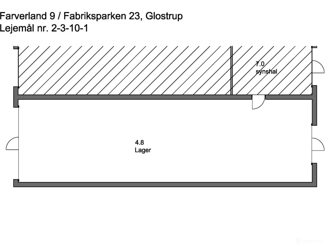 Billede 7 - Nyistandsat og højloftet lagerlejemål velbeliggende i et populært erhvervsområde i Glostrup.
