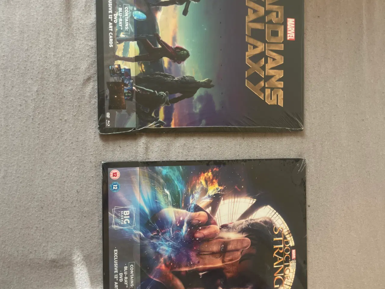 Billede 1 - 2 stks Marvel Bli Ray DVD “exclusive 12” Art Cards