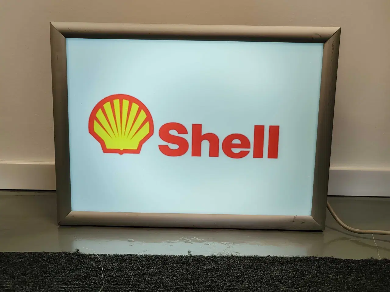 Billede 3 - Shell lysskilt 