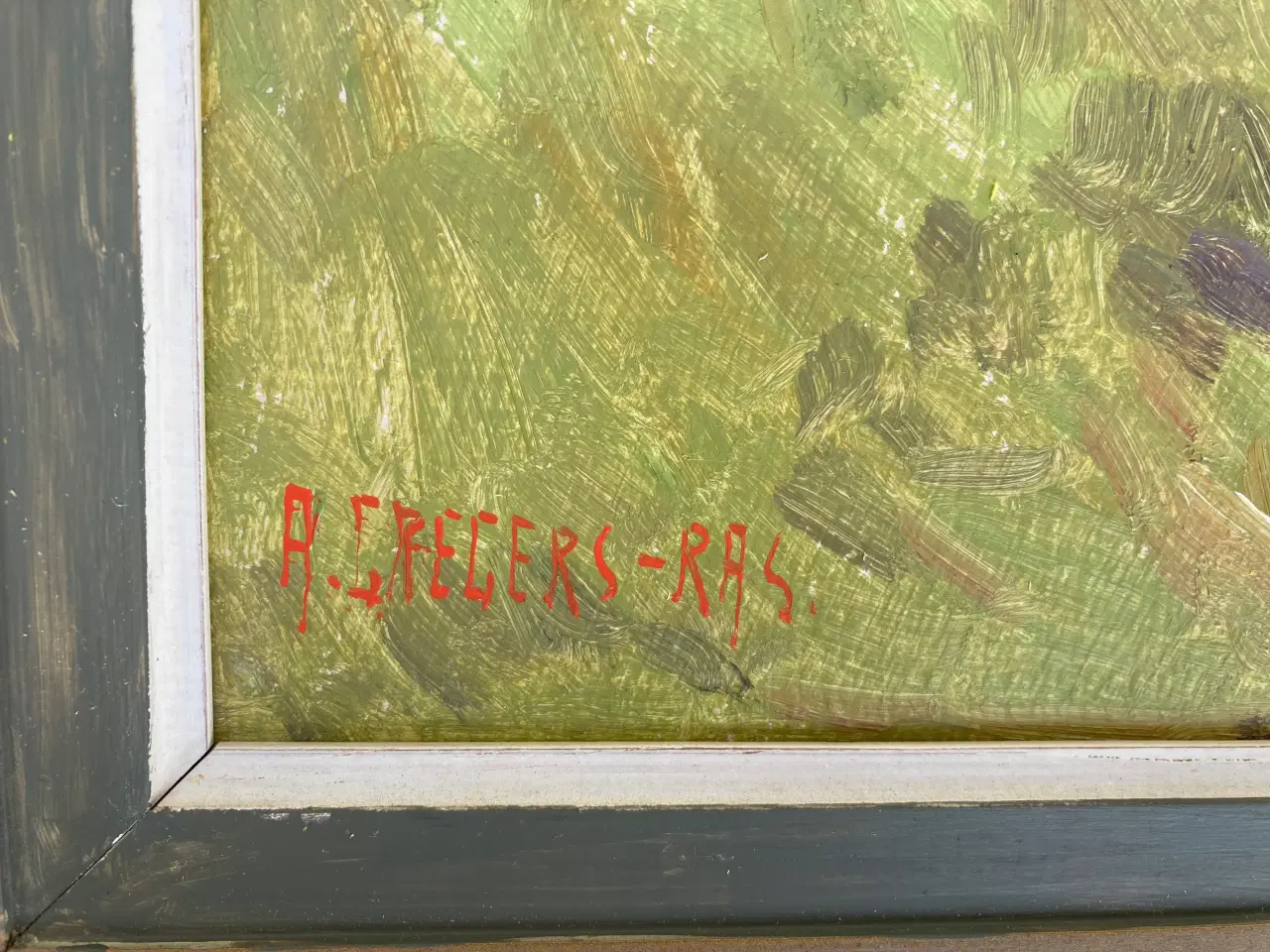 Billede 4 - Alfred Gregers-Rasmussen, maleri, Bornholm