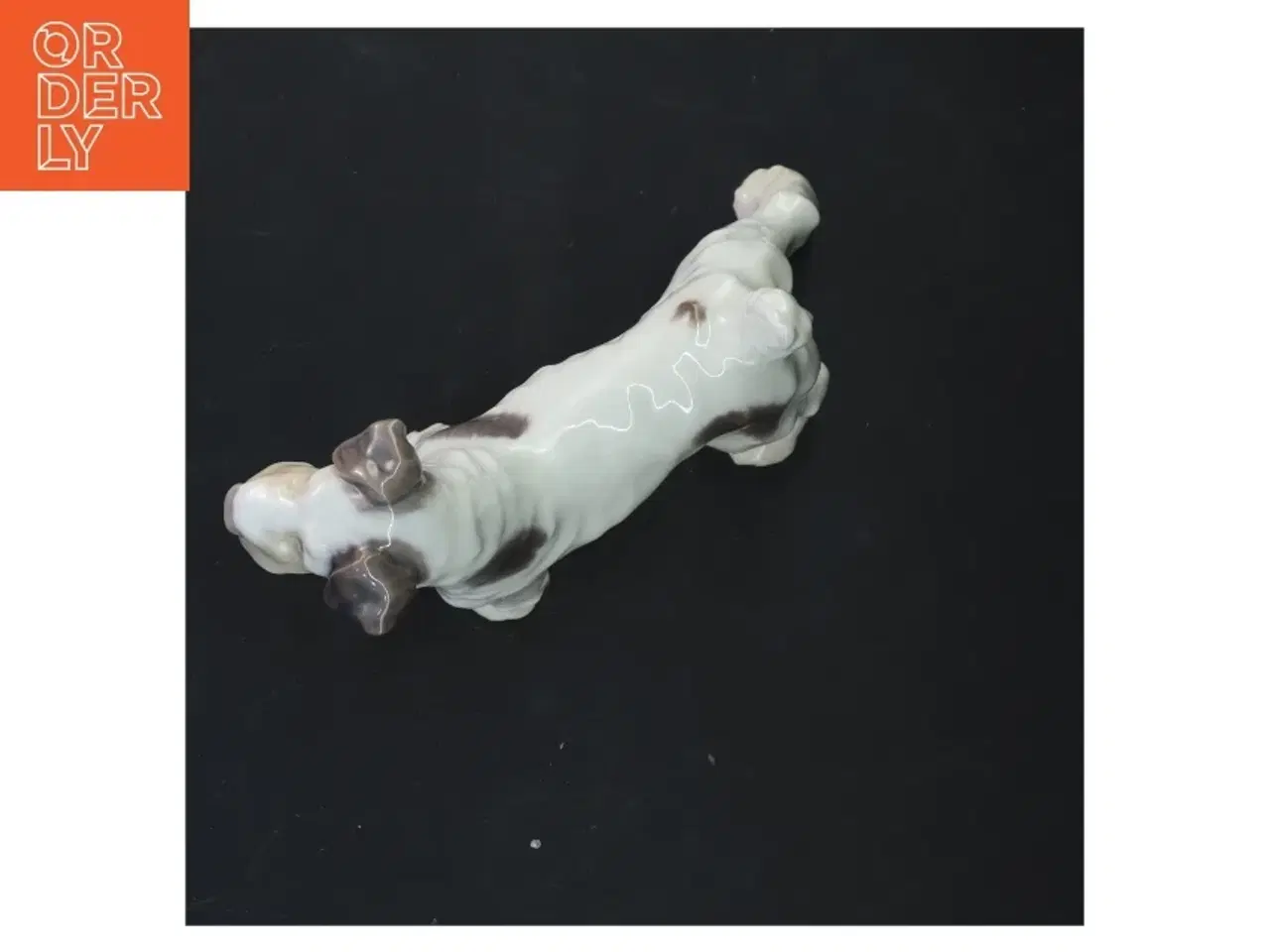 Billede 3 - Porcelænsfigur af hund fra Royal Copenhagen (str. 15x14 cm)