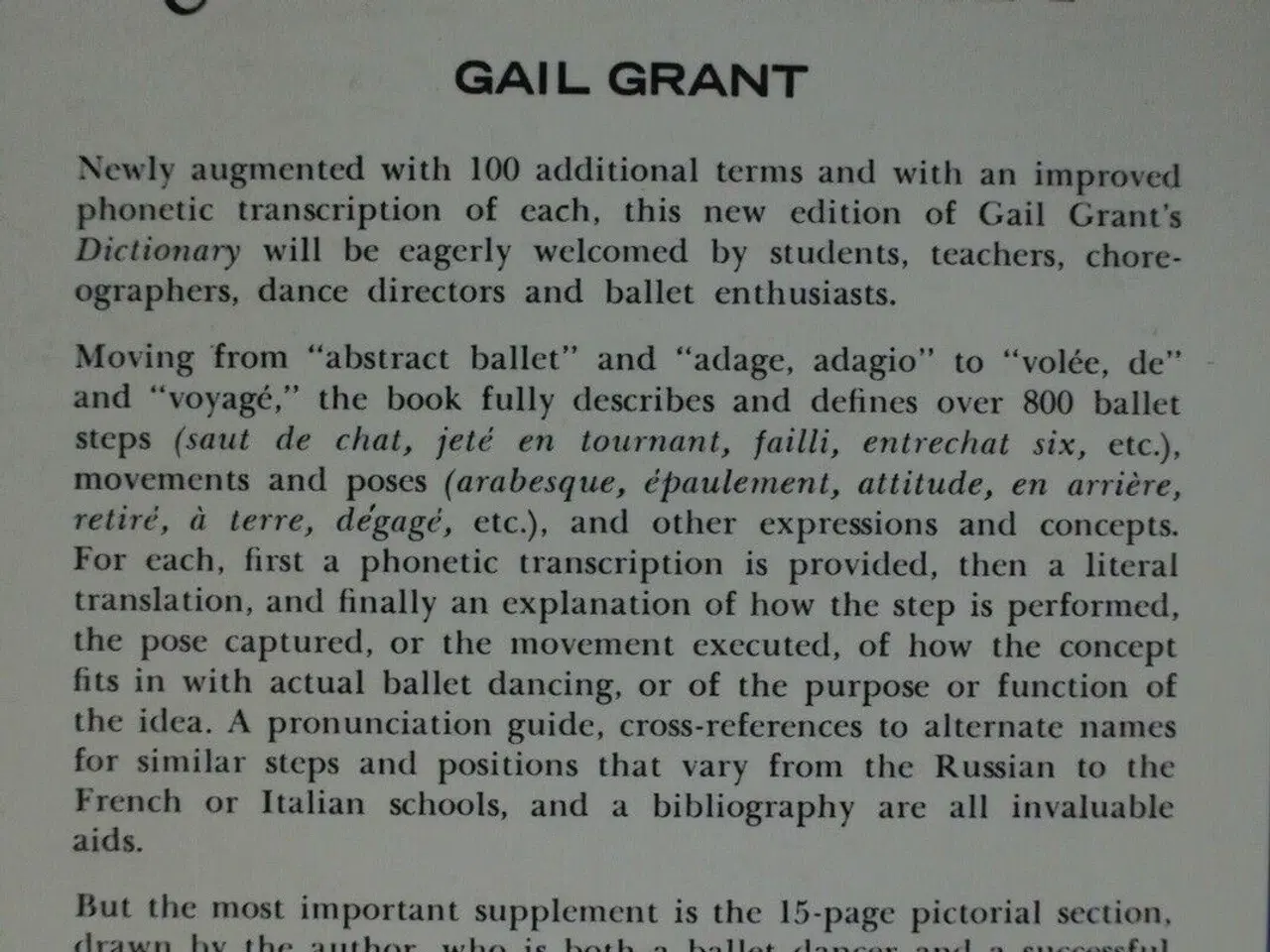 Billede 2 - technical manual and dictionary of classical balle