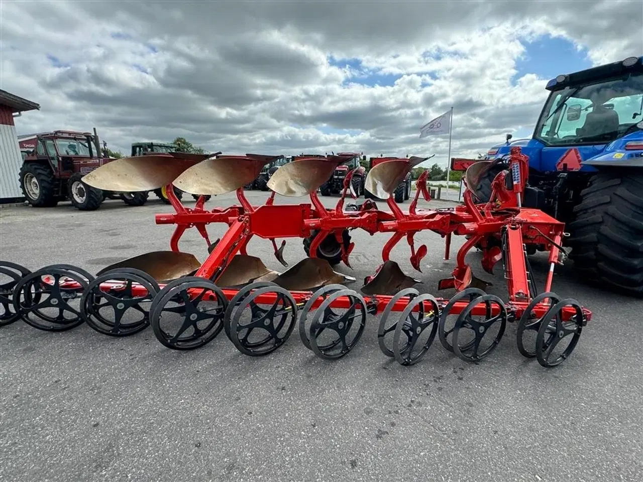 Billede 4 - Kuhn Varimaster L 5 FURET MED INTEGRERET MED PAKKER!