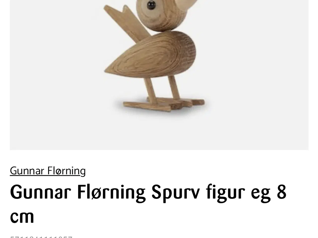 Billede 4 - Gunnar Flørning Spurv 8 cm