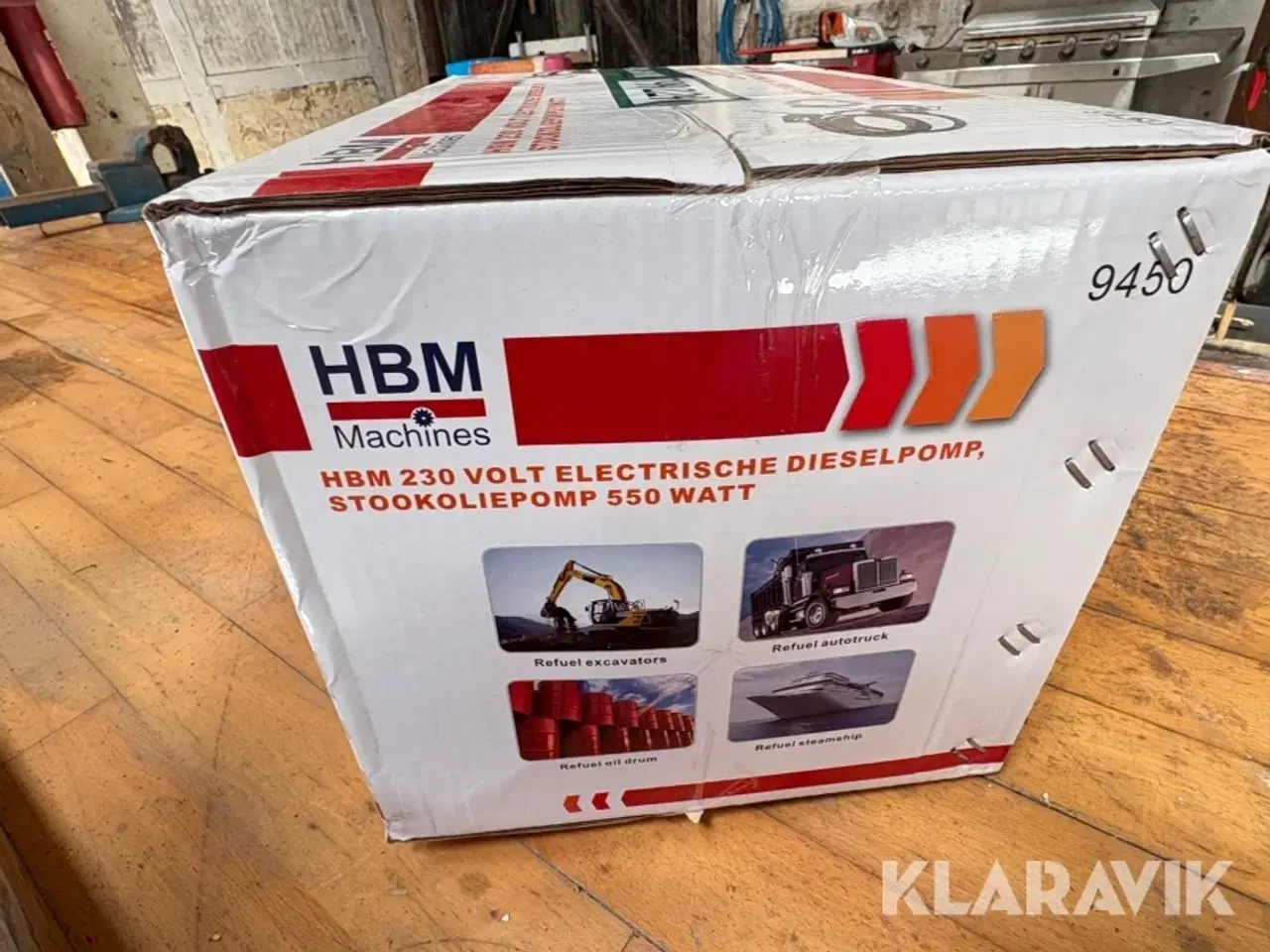 Billede 6 - Dieselpumpe HBM 550 watt