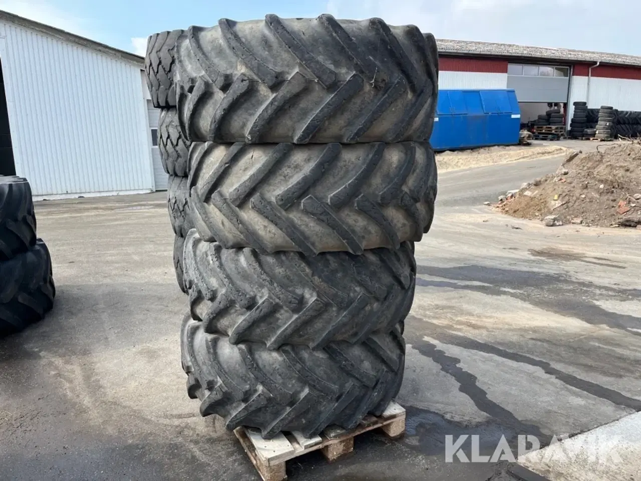 Billede 4 - Traktordæk Continental 495/70R24