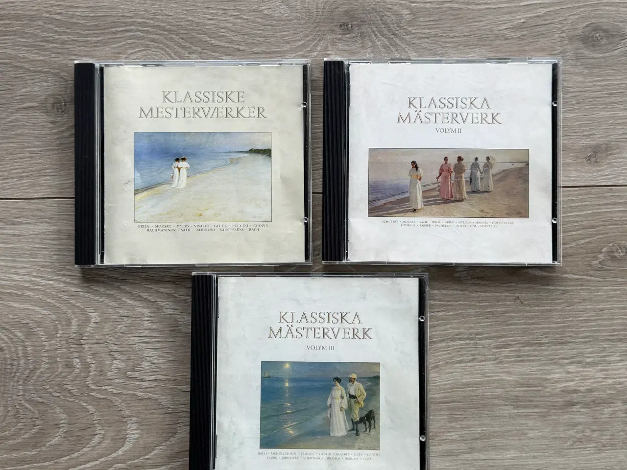 Billede 1 - KLASSISKE MESTERVÆRKER- 3 CD’ER