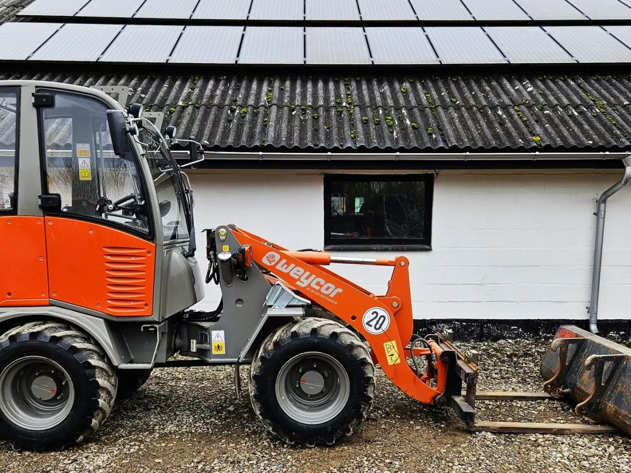 Billede 1 - Weycor AR 40 / med kabine / pæn maskine og timetal