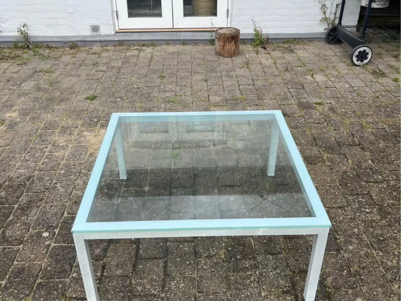 Billede 3 - Sofabord med glasplade