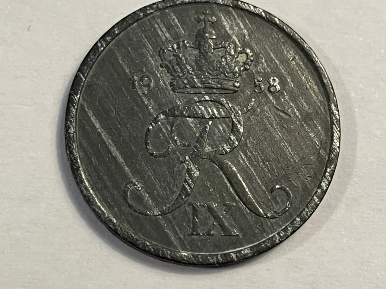 Billede 1 - 2 Øre Danmark 1958