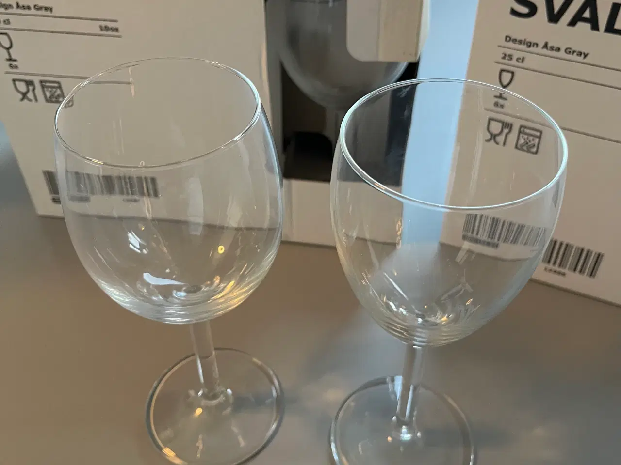 Billede 2 - Rødvin og hvidvinsglas