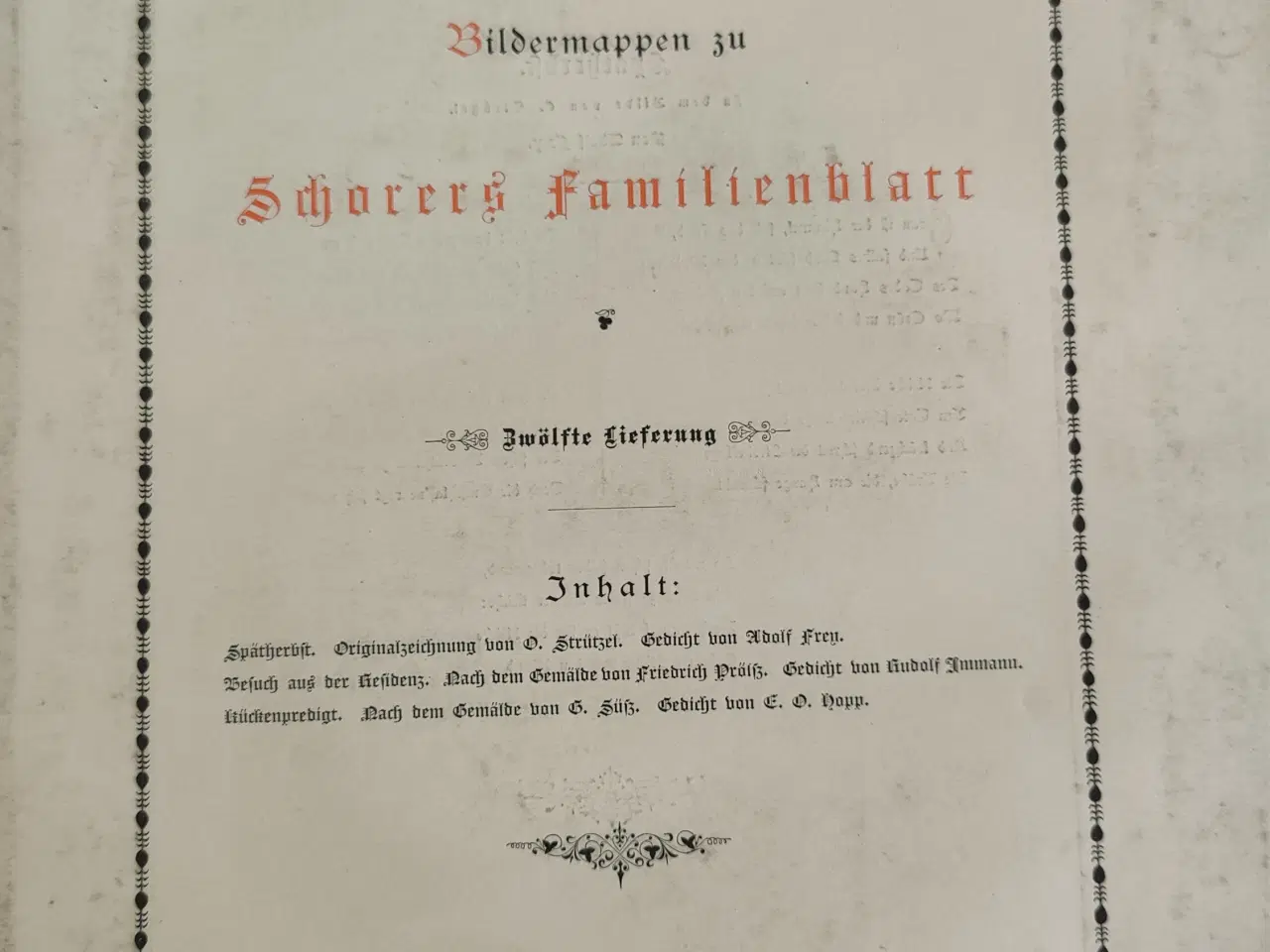 Billede 3 - Gammelt kobbertryk. 