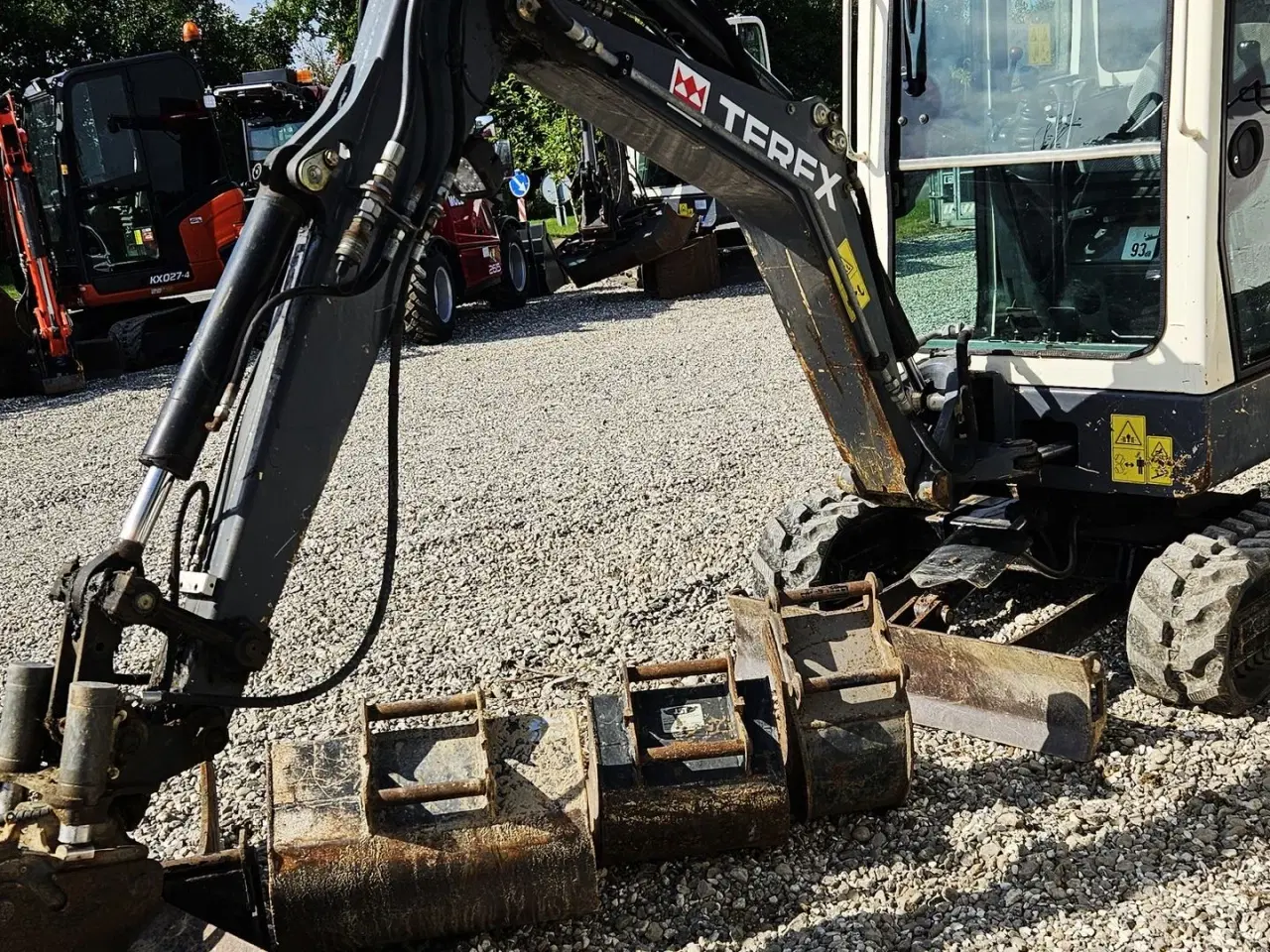 Billede 3 - Terex TC16 / meget tilbehør / ny undervogn