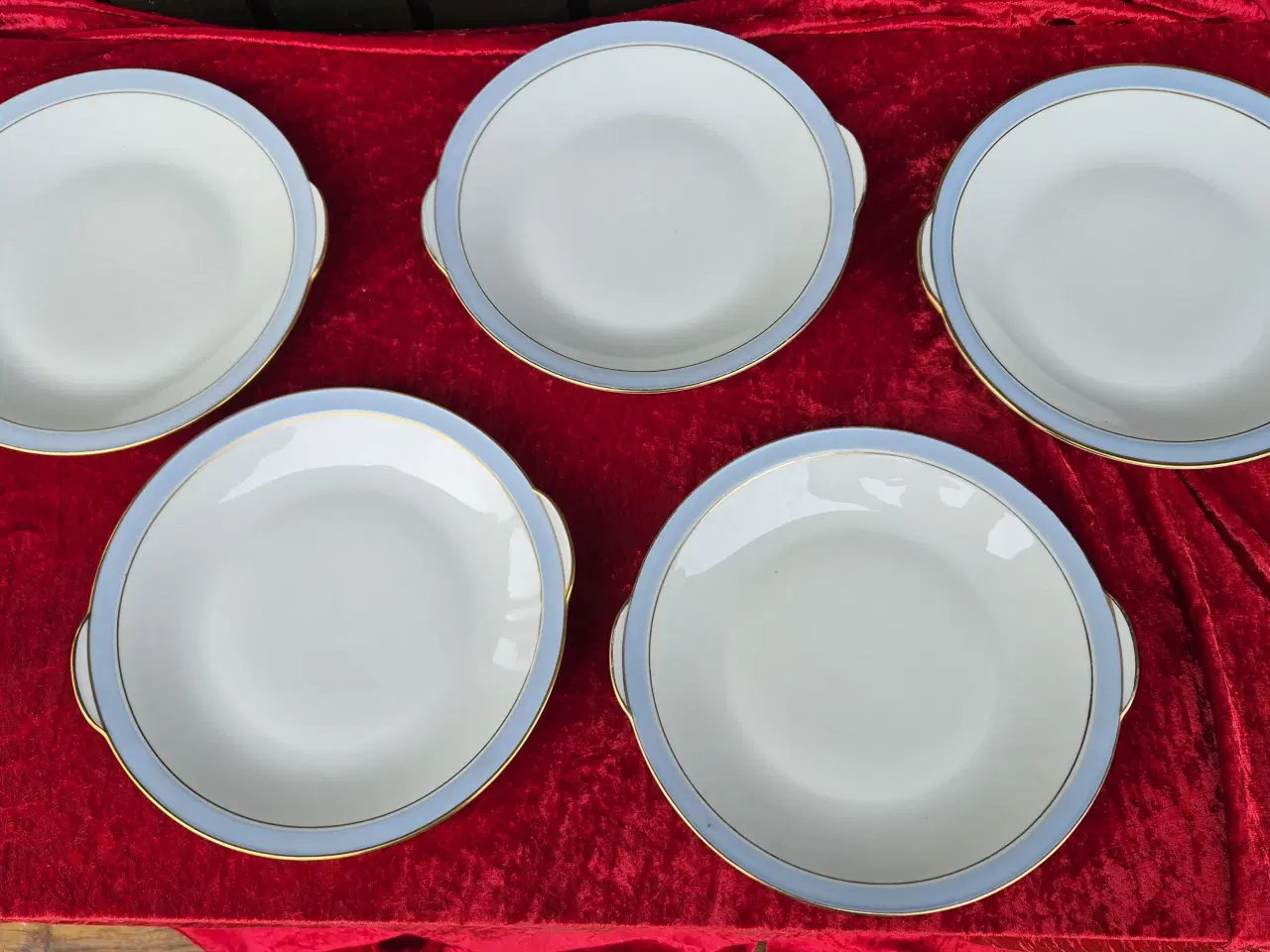 Billede 7 - Københavns Porcelæn Maleri -- Tallerken - fad - su