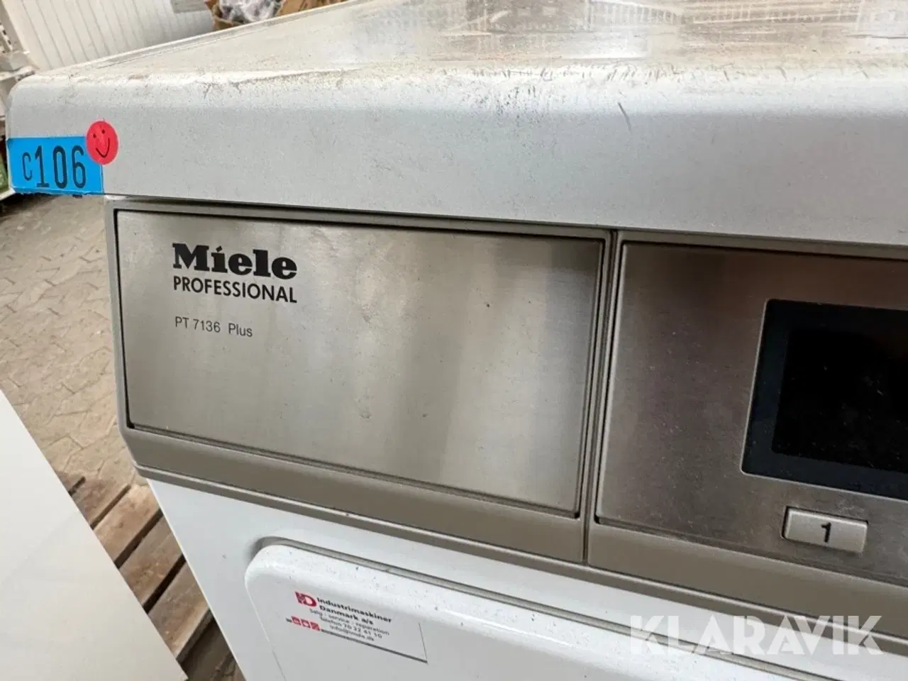 Billede 5 - Industri Tørretumbler Miele PT7136 Plus