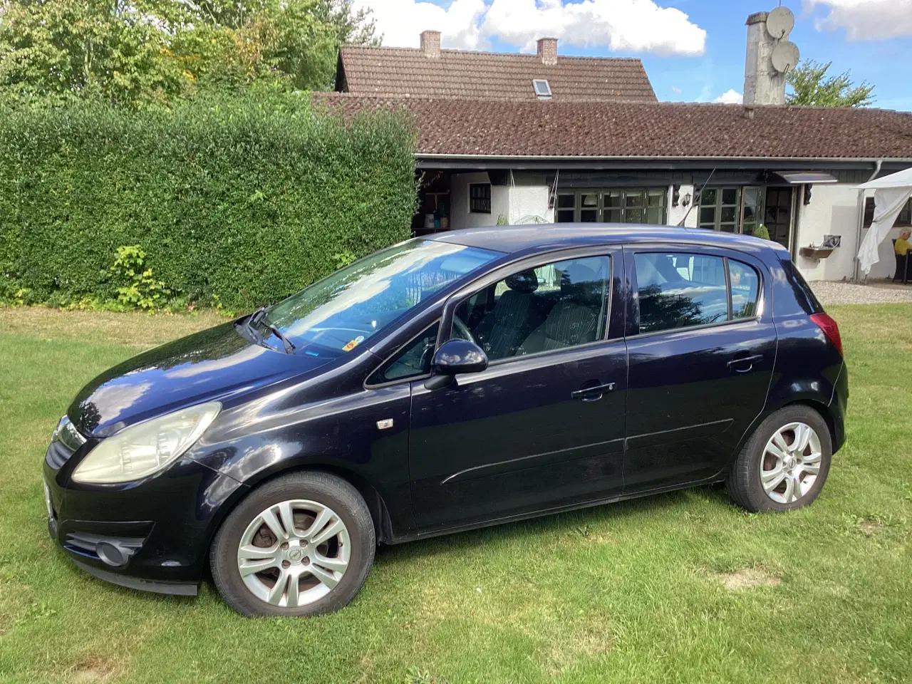 Billede 2 - Opel Corsa 1.4  årg. 2008 sort km 190000 