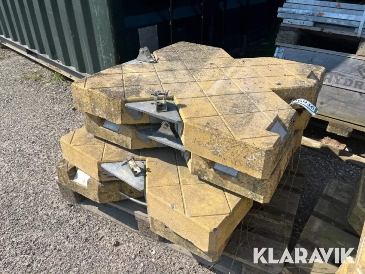 Billede 1 - Faldsikringsudstyr FastProtect Ankerpunkt - 4 styk