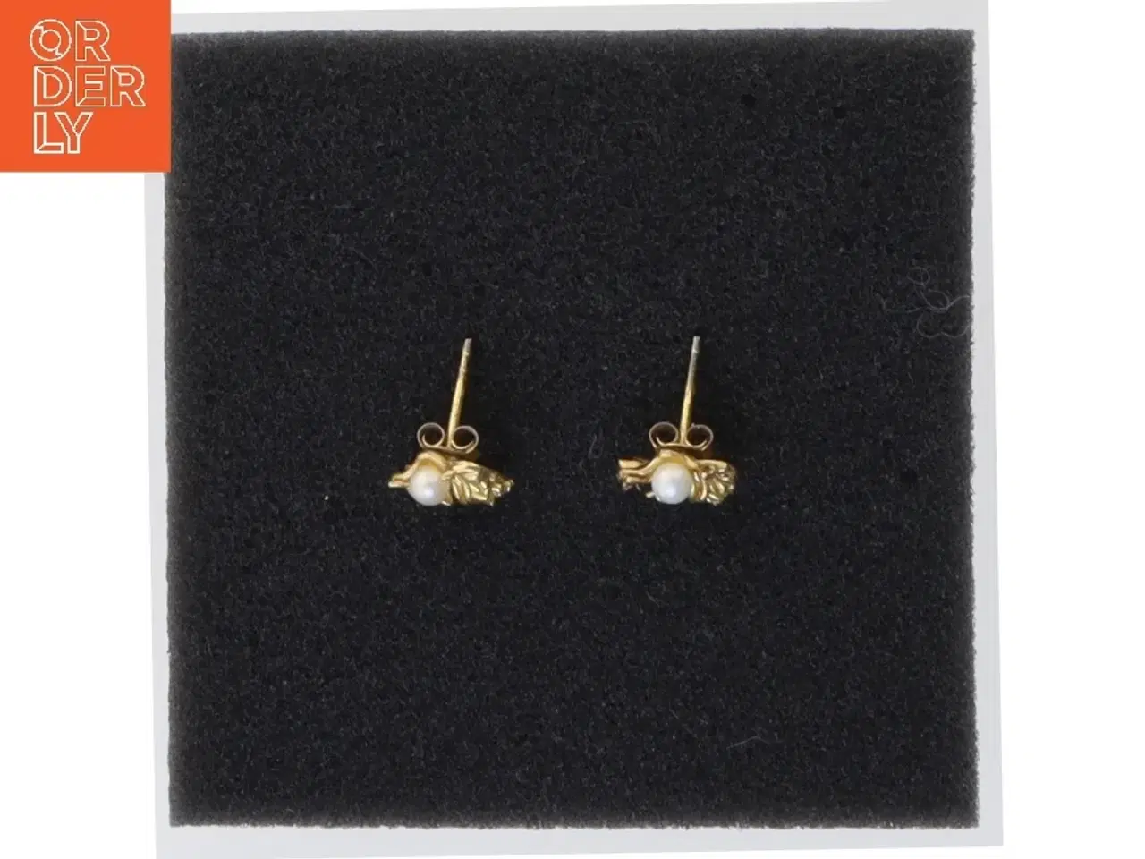 Billede 2 - Flora Danica halskæde og øreringe fra Flora Danica (str. 45 cm 1 cm)