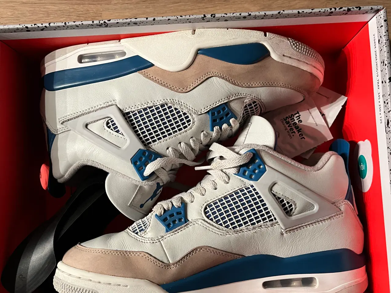 Billede 1 - Air Jordan 4 Military Blue str. 44