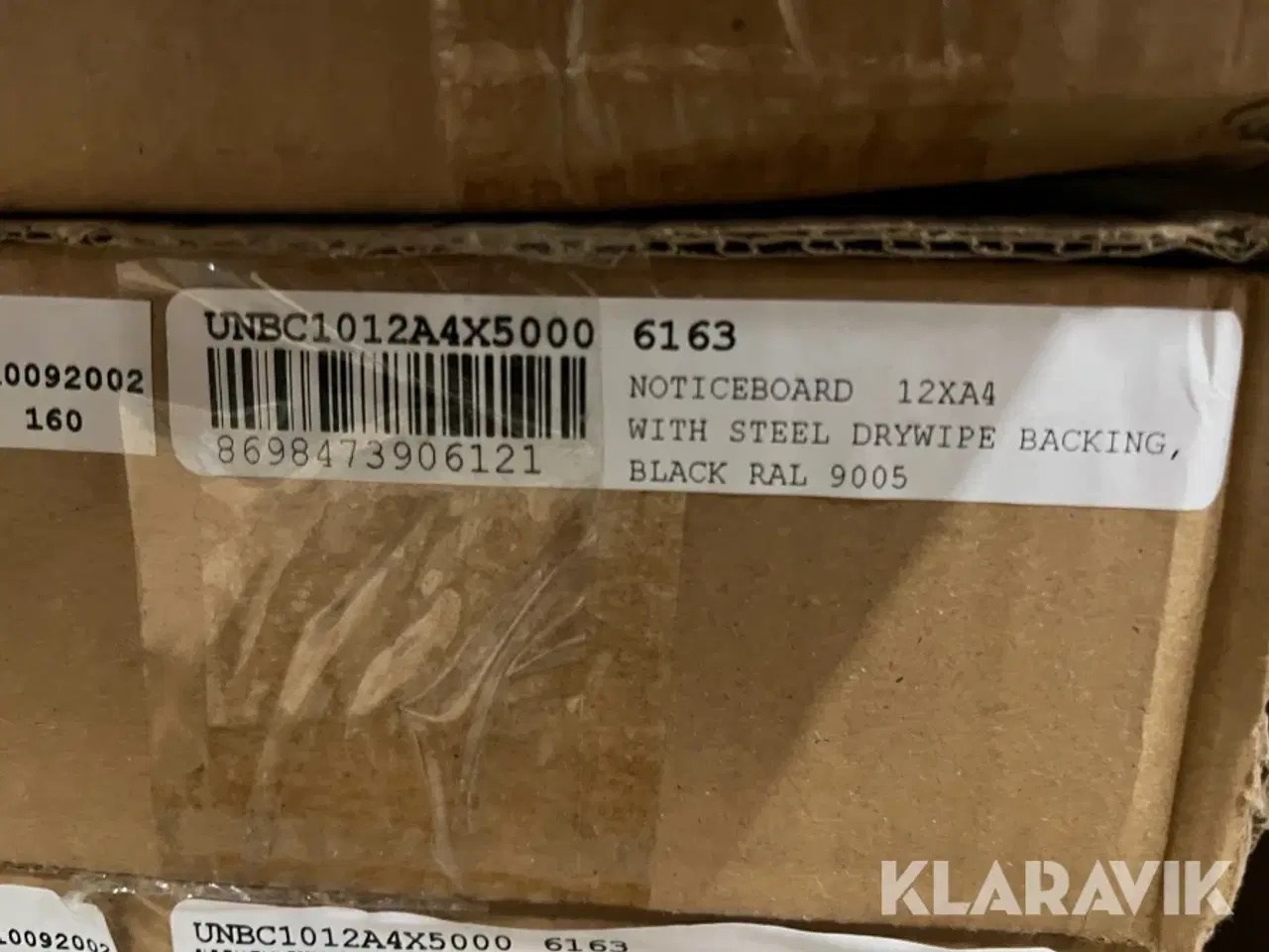 Billede 9 - Infoboks Noticeboard Sort med lås 8 styk