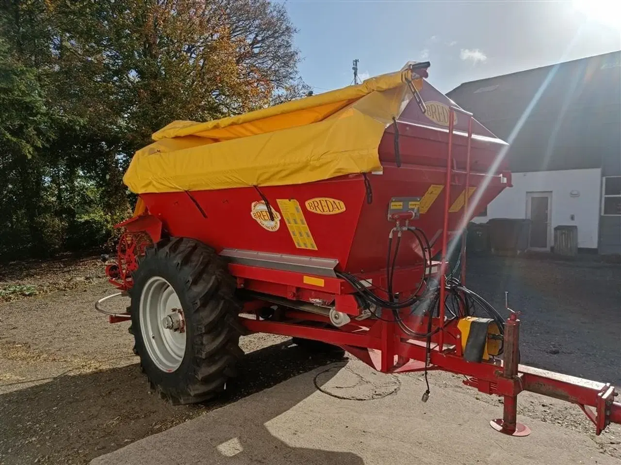 Billede 3 - Bredal B 4 hydraulisk kantspredning