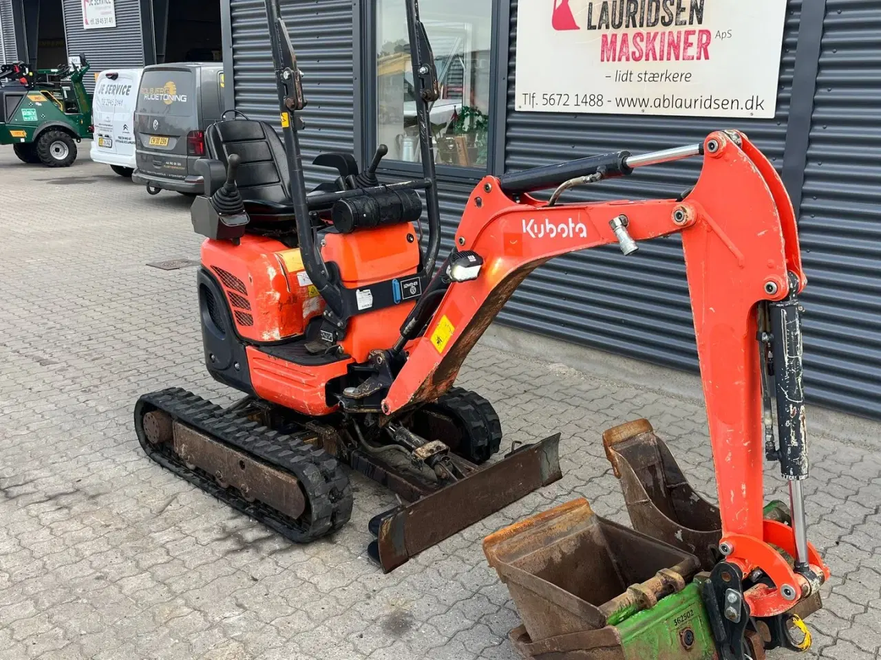 Billede 2 - Kubota U10-3 Hurtig skifte +3skovle
