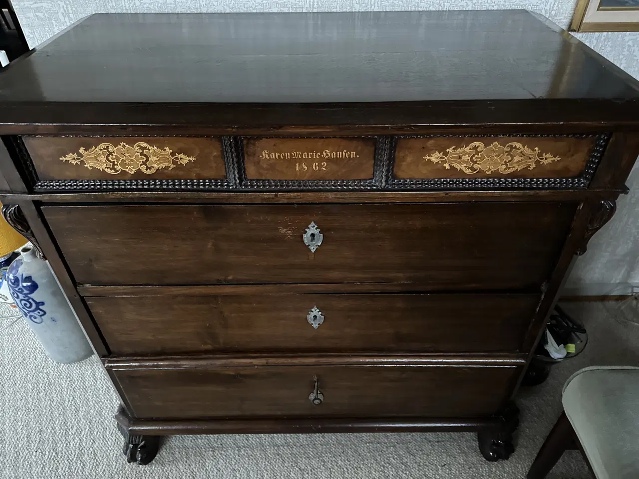 Billede 2 - Kommode fra 1862