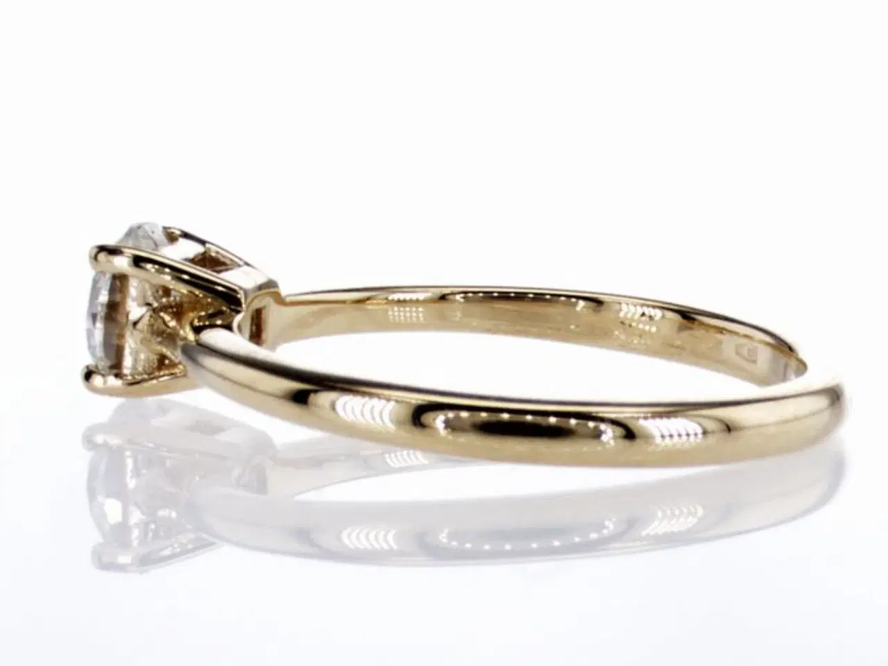 Billede 5 - Naturlig Diamantring 0.76ct