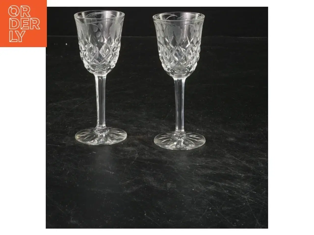 Billede 1 - Krystalglas (str. 10,5x4 cm)