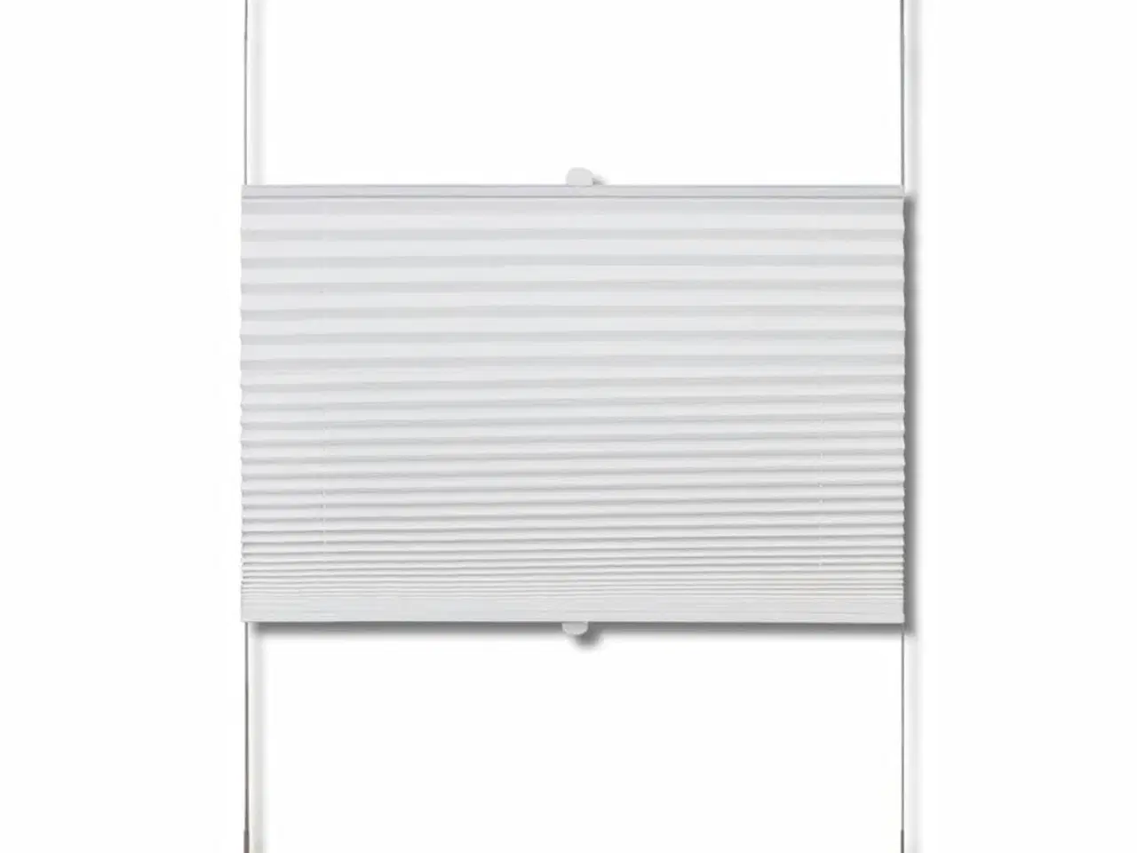 Billede 4 - Plisségardiner 90 x 100 cm hvid