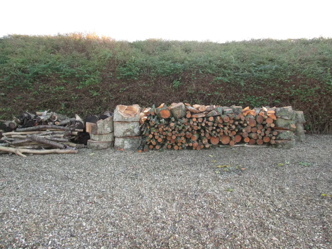 Billede 1 - brænde blandet løvtræ.