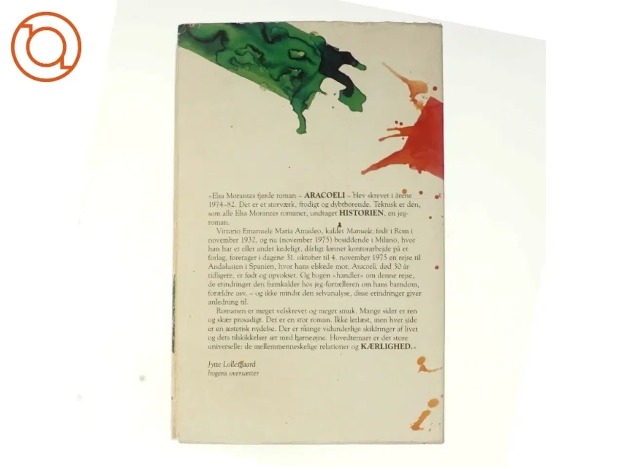Billede 3 - Aracoeli af Elsa Morante (bog)