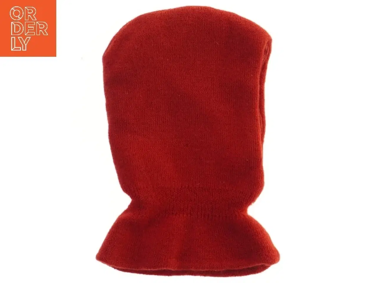 Billede 2 - Rød strikhue (str. 28,5 cm)